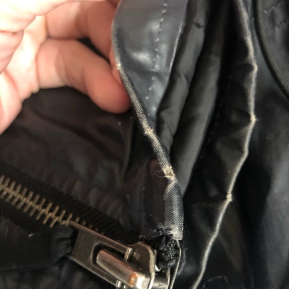 SAM New York Matte Metallic Navy Blue Jacket - Picture 7 of 8